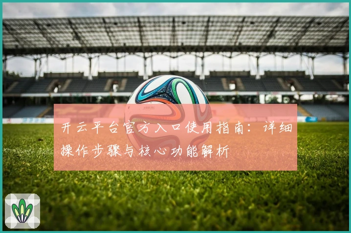 开云平台官方入口使用指南：详细操作步骤与核心功能解析